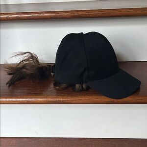Brown Wig Ponytail Baseball Cap